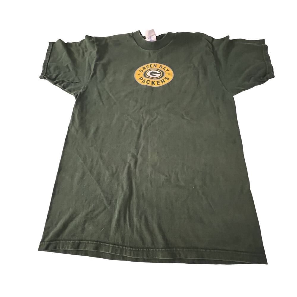 Vintage 1990s Men’s L Large PRO PLAYER Green Bay Packers T Shirt Football NFL